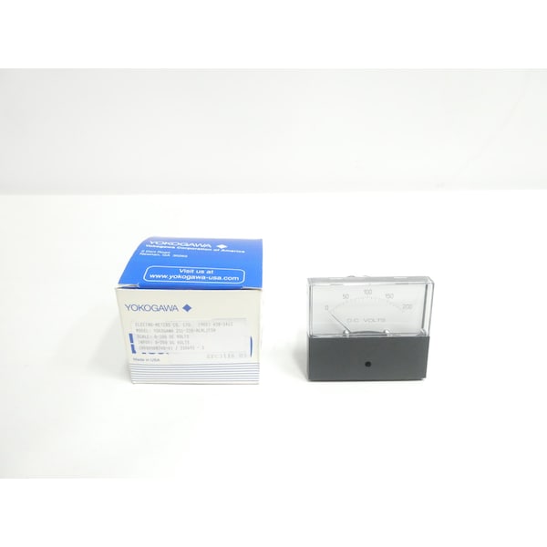 Yokogawa 0-200V-DC VOLTMETER 251-220-RLRL/CSA - main